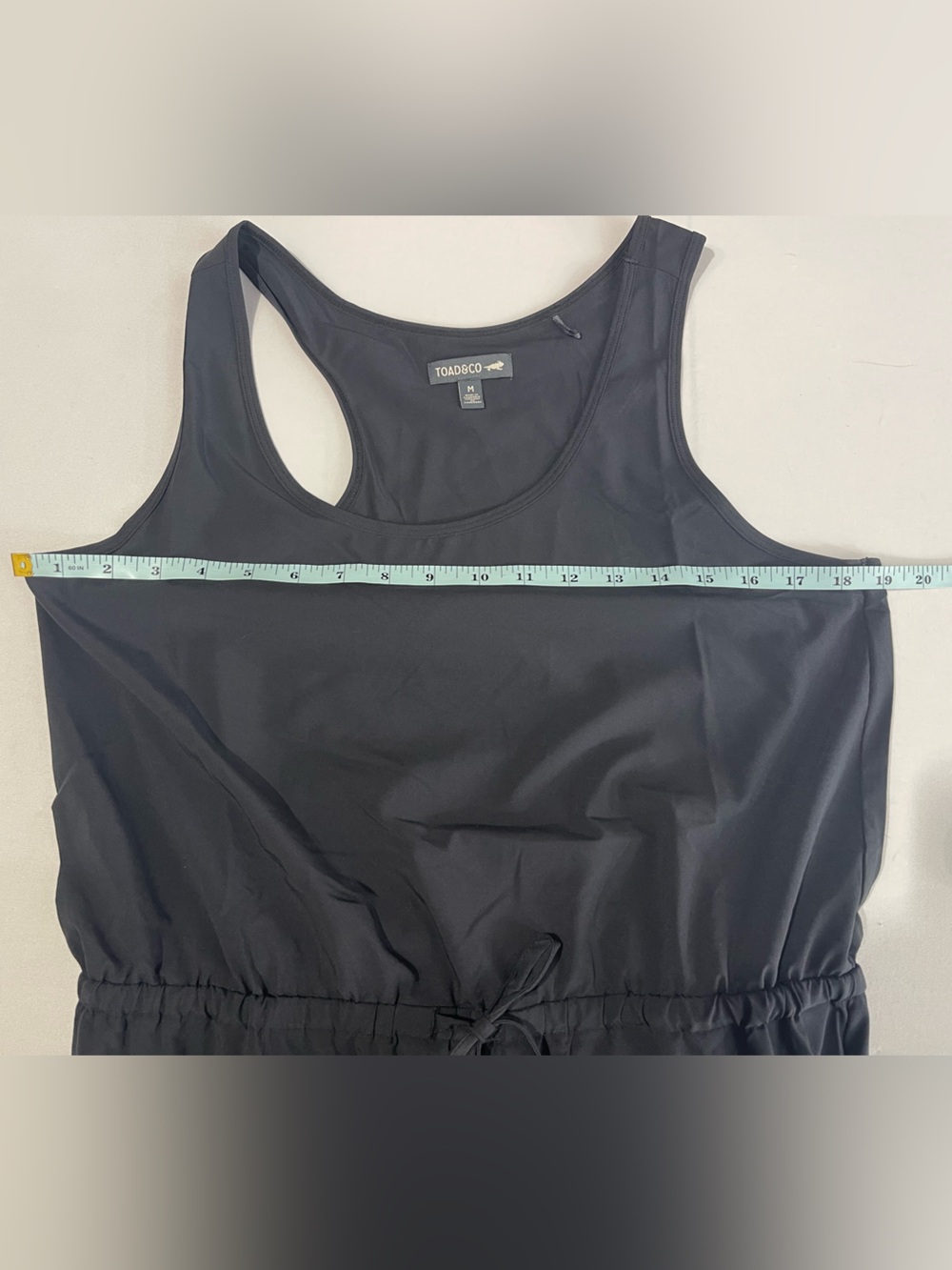 Toad&Co Sunkissed Livvy Black Medium Wide Leg Gorpcore Granola Utility Jumpsuit - Picture 5 of 11